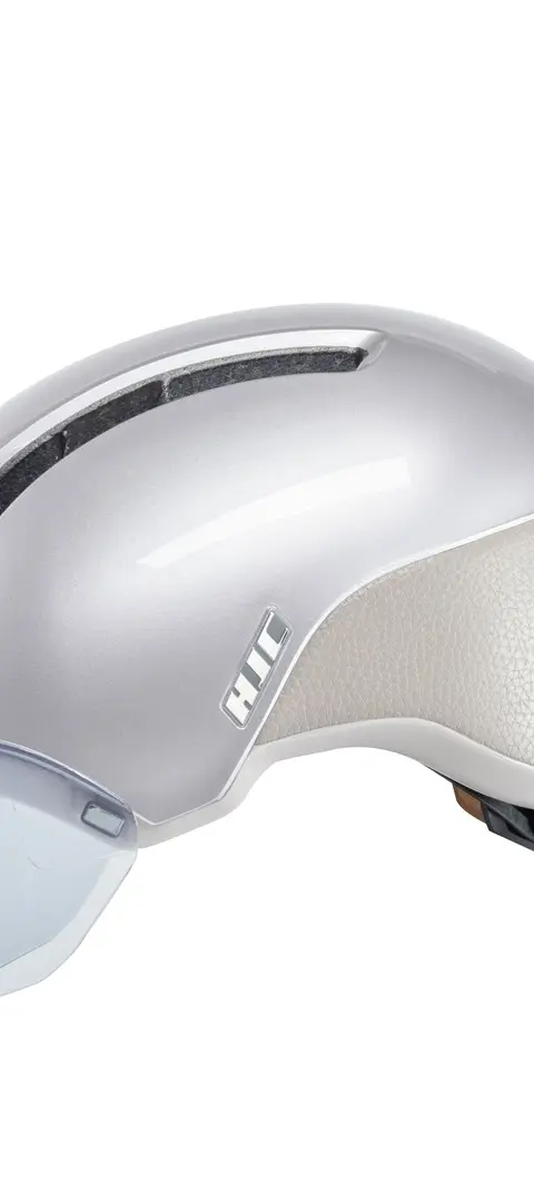 HJC CALIDO PLUS Silver Cycling Helmet PEARL GREYISH SILVER Size S