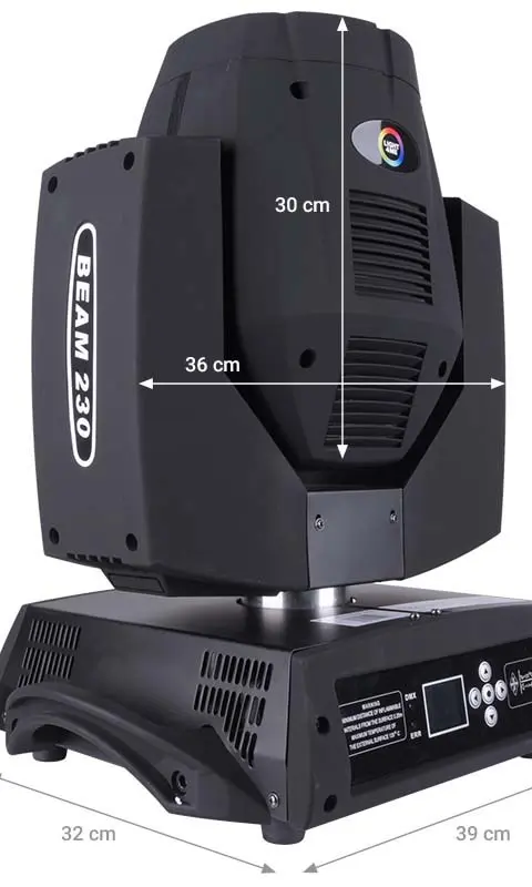 LIGHT4ME 7R BEAM 230W Moving Head Lighting