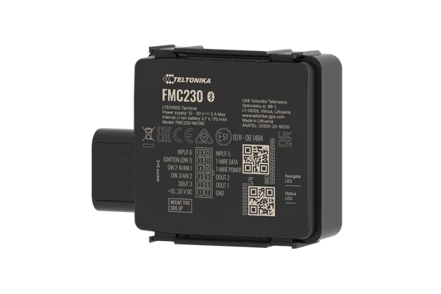 WATER-RESISTANT 4G LTE CAT 1 TRACKER WITH FLEXIBLE INPUTS