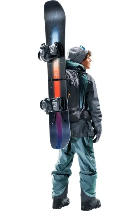 Ski Touring Backpack Deuter Freerider 30 L Black