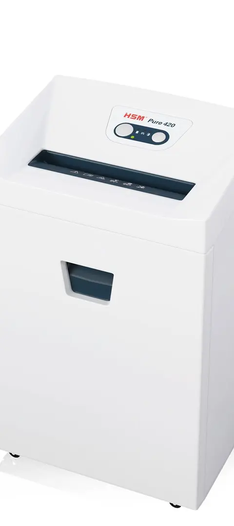 HSM Pure 420 Shredder 35 L 1 9x15 Mm