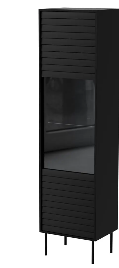 Cama CORTINA Display Cabinet 53x40x182 Black