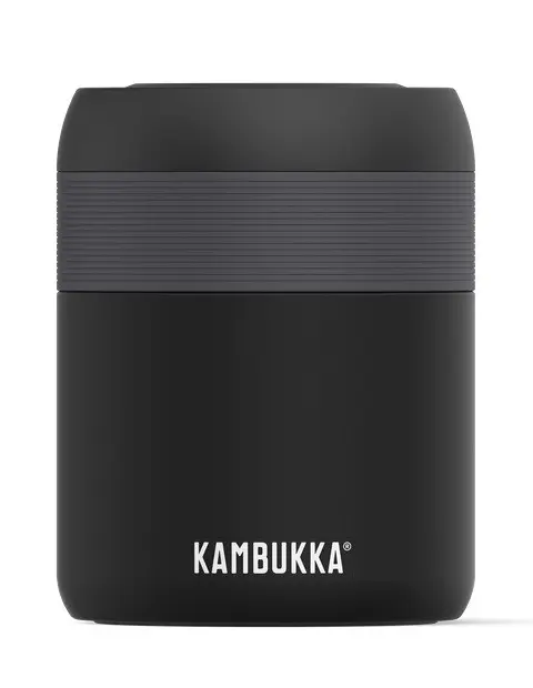 Dinner Thermos Kambukka Bora 600 Ml - Matte Black
