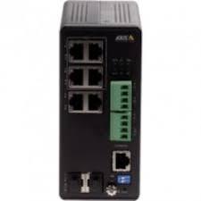Axis 01633-001 network switch Managed Gigabit Ethernet (10/100/1000) Power over Ethernet (PoE) Black