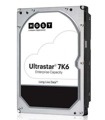Western Digital Ultrastar DC HC310 HUS726T6TALE6L4 internal hard drive 6 TB 7200 RPM 256 MB 3.5" Serial ATA III