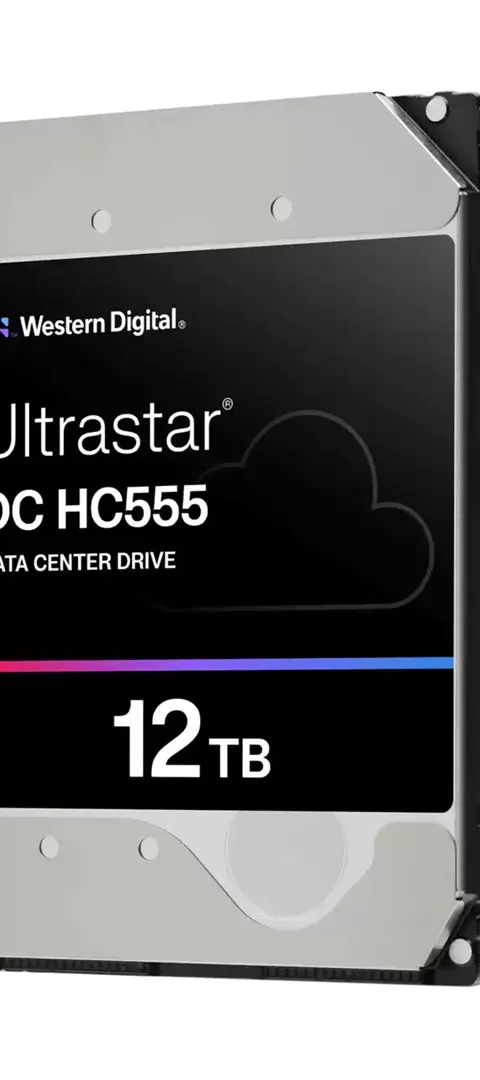 Western Digital Ultrastar DC HC555 internal hard drive 12 TB 7200 RPM 512 MB 3.5" SAS3