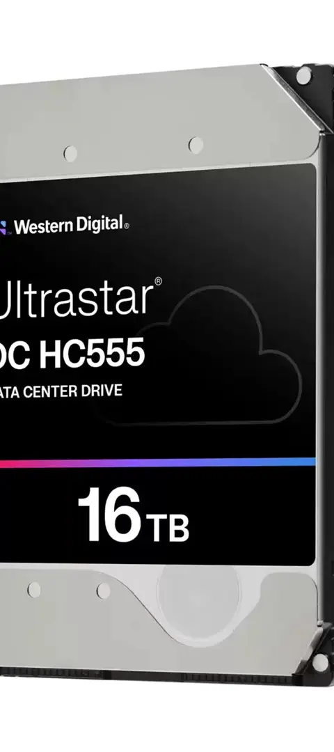 Western Digital Ultrastar DC HC555 internal hard drive 16 TB 7200 RPM 512 MB 3.5" Serial ATA III