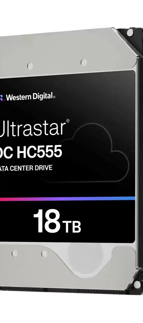 Western Digital Ultrastar DC HC555 internal hard drive 18 TB 7200 RPM 512 MB 3.5" Serial ATA III