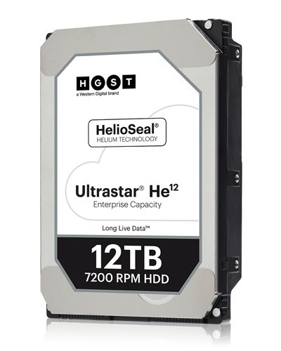 Western Digital Ultrastar He12 12TB SAS 4KN Internal HDD