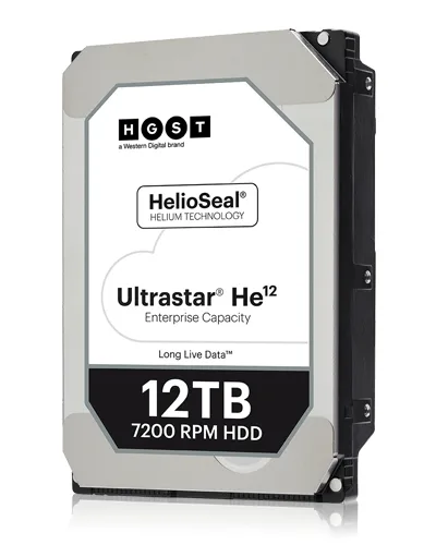 Western Digital Ultrastar He12 12TB SAS 4KN Internal HDD