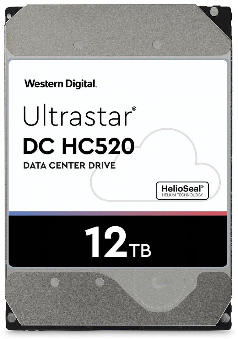Western Digital Ultrastar He12 internal hard drive 12 TB 7200 RPM 256 MB 3.5" Serial ATA