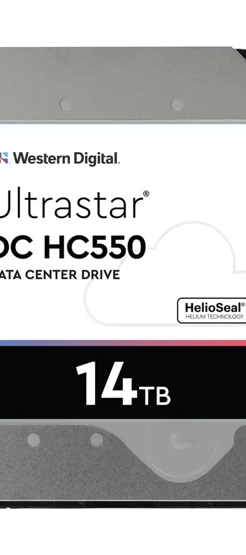 Western Digital Ultrastar DC HC550 internal hard drive 14 TB 7200 RPM 512 MB 3.5" Serial ATA III