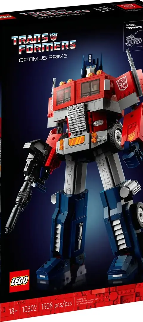 LEGO Icons Transformers Optimus Prime 10302