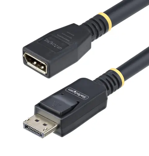 StarTech.com 10ft (3m) DisplayPort 1.4 Extension Cable, DP 1.4 Port Saver Cable, 8K 60Hz, DP Male to Female Extension Adapter Cord, DisplayPort Extension Cable, TPE Jacket, M/F