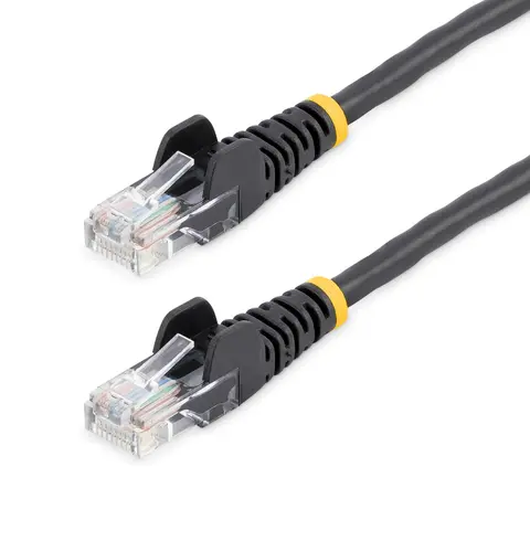 StarTech.com Cat5e Ethernet Patch Cable with Snagless RJ45 Connectors - 7 m, Black