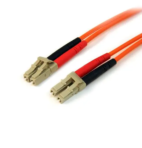 StarTech.com 10m Fiber Optic Cable - Multimode Duplex 50/125 - LSZH Fiber Jumper Cord - LC/LC