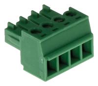 Axis 5505-251 wire connector 4-pin 3.81 Green