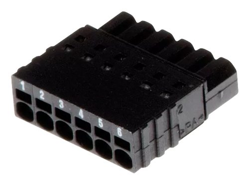 Axis Connector A 6P2.5 Straight 10-Pack