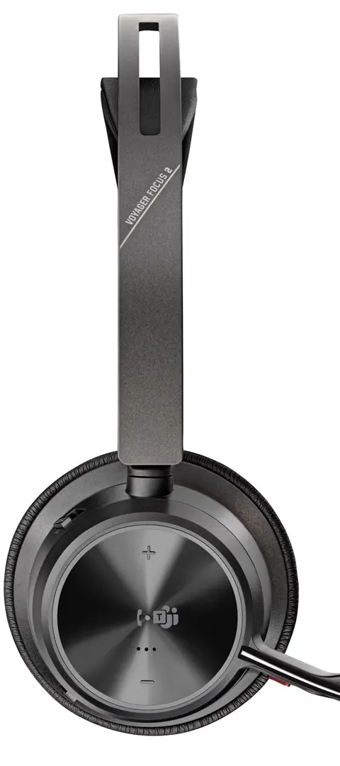 HP Poly Voyager Focus 2-M USB-C-C Headset USB-C/A Adapter Charging Stand