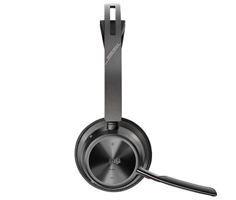 HP Poly Voyager Focus 2-M USB-C-C Headset USB-C/A Adapter Charging Stand