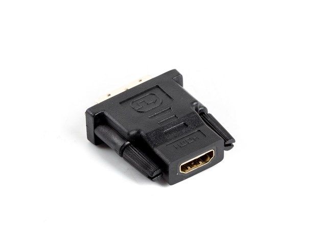 Lanberg AD-0013-BK cable gender changer HDMI DVI-D 18+1 Single Link Black
