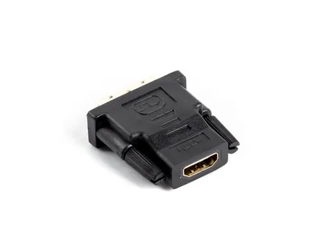 Lanberg AD-0013-BK cable gender changer HDMI DVI-D 18+1 Single Link Black