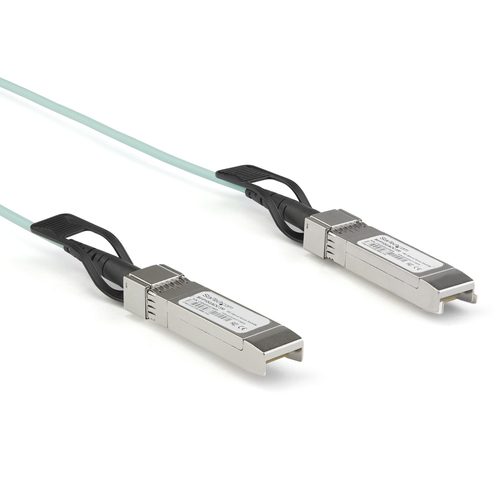 StarTech.com Dell EMC AOC-SFP-10G-5M Compatible 5m/16.4ft 10G SFP+ to SFP+ AOC Cable - 10GbE SFP+ Active Optical Fiber - 10Gbps SFP Plus/Mini GBIC/Transceiver Module Cable - ~Dell EMC AOC-SFP-10G-5M Compatible 5m/16.4ft 10G SFP+ to SFP+ AOC Cable - 10GbE SFP+ Active Optical Fiber - 10Gbps SFP Plus/Mini GBIC/Transceiver Module Cable -