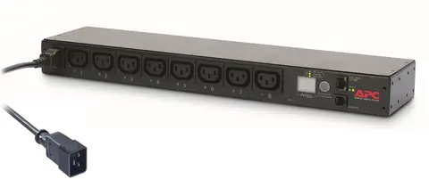 APC AP7921B power distribution unit (PDU) 8 AC outlet(s) 0U/1U Black