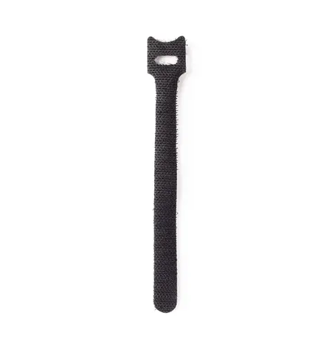StarTech.com 6in Hook and Loop Cable Ties - 50 Pack - Black - Reusable Cable Straps - Adjustable and Flexible - Cord Organizer Tie/Wraps for Cable Management - Wire Loop Ties
