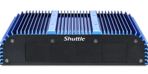 Shuttle BPCAL02-i3 industrial Box-PC, Core i3-1215U , 2x SO-DIMM, 2x LAN, 1x COM, 1xHDMI,4x USB, fanless, 24/7 permanent operation