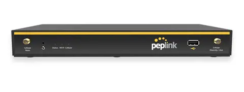 Peplink Balance 20X wireless router Gigabit Ethernet Dual-band (2.4 GHz / 5 GHz) 4G Black