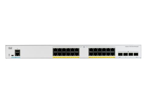 Cisco Catalyst 1000-24T-4X-L Network Switch, 24 Gigabit Ethernet (GbE) Ports, four 10 G SFP+ Uplink Ports, Fanless Operation, Enhanced Limited Lifetime Warranty (C1000-24T-4X-L)