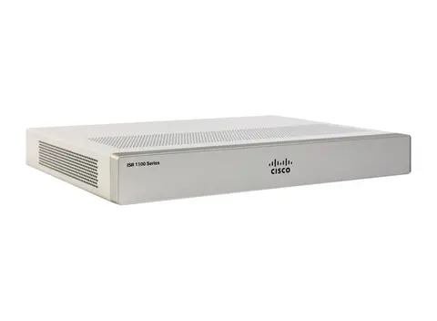 Cisco C1121X-8PLTEP Integrated Services Router with 8-Gigabit Ethernet (GbE) Dual Ports, Pluggable LTE Advanced, 4 GB Memory, GE SFP Router, SMS/GPS, 1-Year Limited Hardware Warranty (C1121X-8PLTEP)