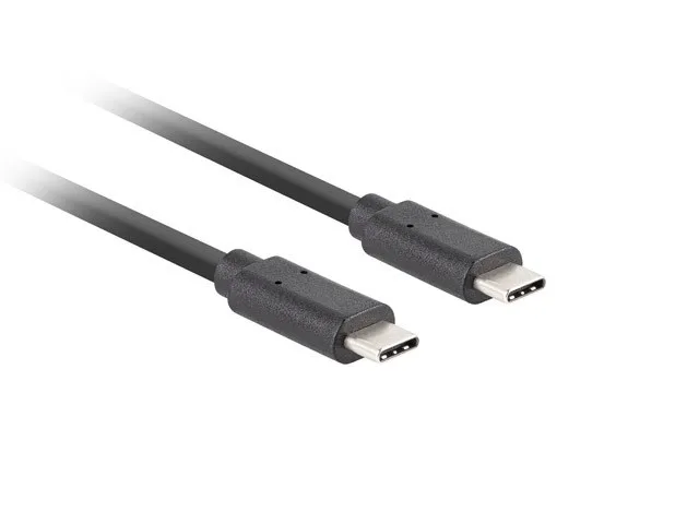 Lanberg CA-CMCM-32CU-0010-BK USB cable USB 3.2 Gen 2 (3.1 Gen 2) 1 m USB C Black