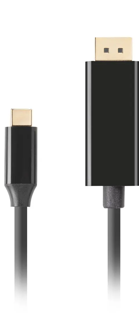 Lanberg CA-CMDP-10CU-0030-BK video cable adapter 3 m USB Type-C DisplayPort Black