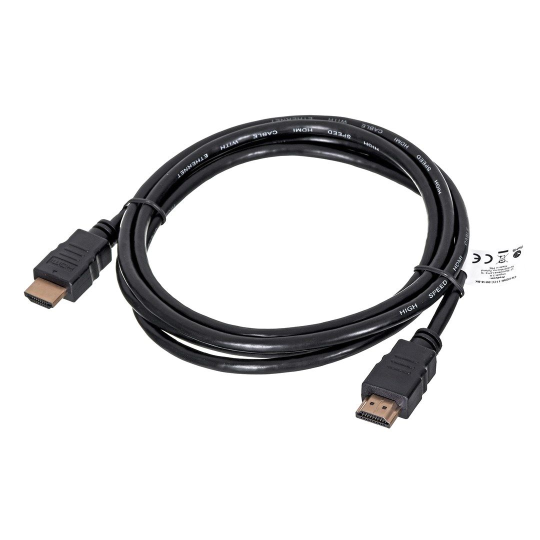 Lanberg CA-HDMI-11CC-0018-BK HDMI cable 1.8 m HDMI Type A (Standard) Black