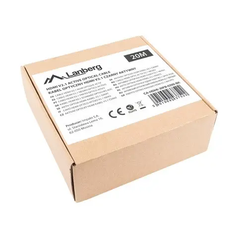 Lanberg CA-HDMI-30FB-0200-BK HDMI cable 20 m HDMI Type A (Standard) Black