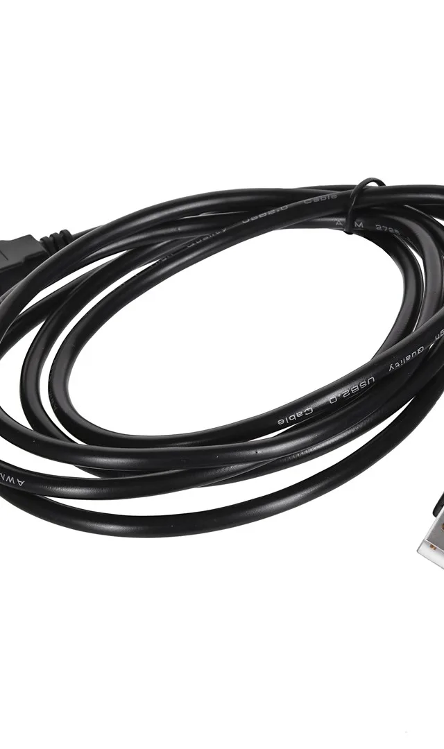 Lanberg CA-USBA-20CU-0018-BK USB cable USB 2.0 1.8 m 0.48 Gbit/s Black