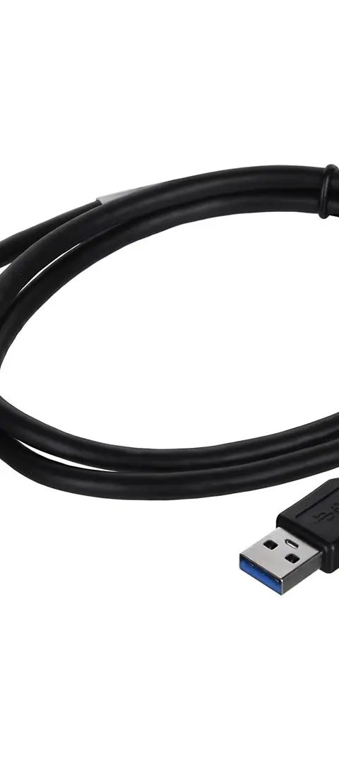 Lanberg CA-USBA-30CU-0010-BK USB cable USB 3.2 Gen 1 (3.1 Gen 1) 1 m 5 Gbit/s Black
