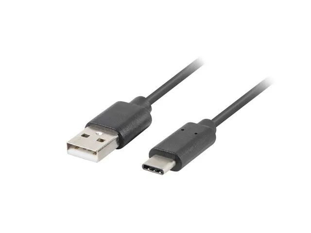 Lanberg CA-USBO-10CU-0005-BK USB cable USB 2.0 0.5 m USB A USB C 0.48 Gbit/s Black