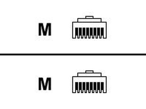 Cisco ENET CROSSOVER CABLE networking cable 3 m