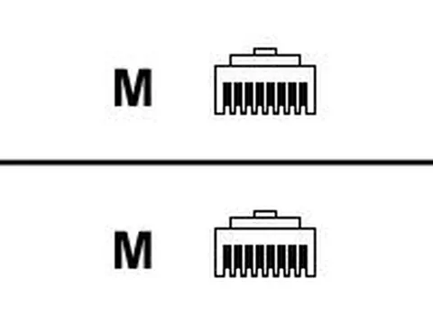 Cisco ENET CROSSOVER CABLE networking cable 3 m