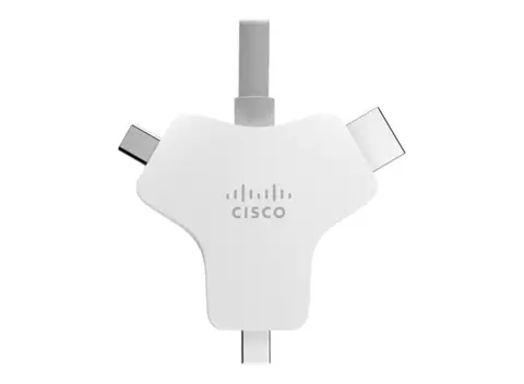 Cisco Multi-Head Cable, 4K, Compatible with Webex Room Series and Board Series Devices, 9 Metres, 90-Day Standard Hardware Warranty (CAB-HDMI-MUL4K-9M=)