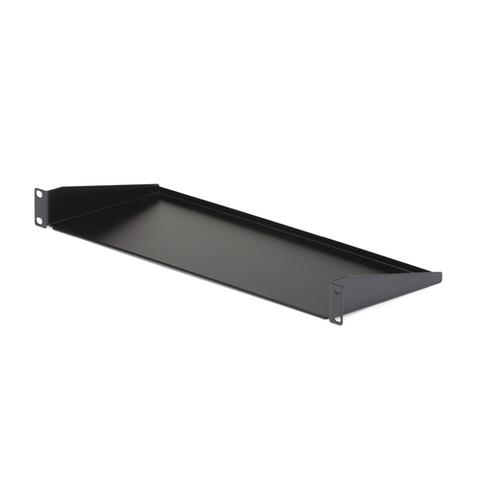 StarTech.com 1U Server Rack Shelf, Universal Rack Mount Cantilever Tray for 19" Network Equipment Rack/Cabinet, Heavy Duty Steel, Weight Capacity 33lb/15kg, 7in (18cm) Deep