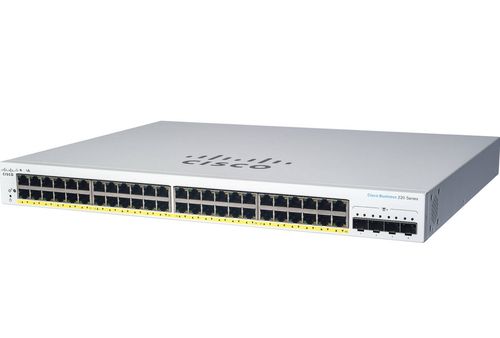Cisco CBS220-24P-4X 24-Port GE PoE Smart Switch