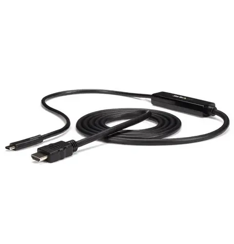 StarTech.com 3ft (1m) USB C to HDMI Cable - 4K 30Hz USB Type-C to HDMI Video Display Converter - USB-C DP Alt Mode to HDMI Monitor Adapter Cord - Thunderbolt Compatible