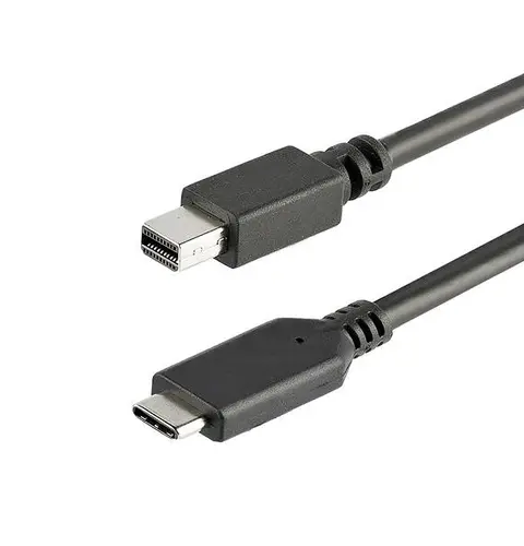 StarTech.com 1 m (3.3 ft.) USB-C to Mini DisplayPort Cable - 4K 60Hz - Black