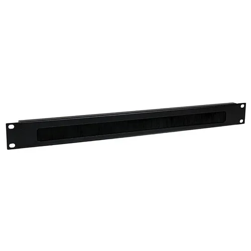 StarTech.com 1U High-density Brush Strip Cable Management Panel, Sturdy Steel Horizontal Data Centre Cable Organizer
