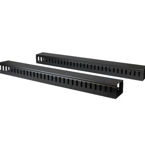 StarTech.com Vertical Cable Organizer with Finger Ducts - 0U - 6 ft.