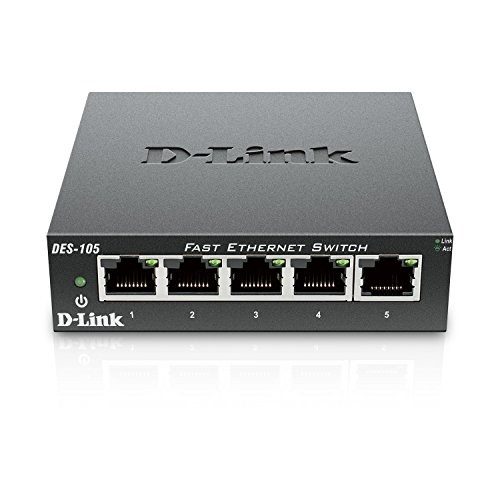 D-Link DES-105 Unmanaged L2 Black